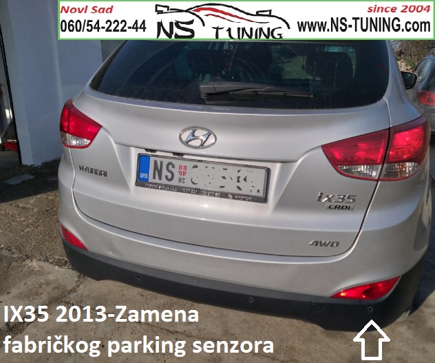 parking senzor hyundai tucson ix35 ugradnja zamena novi sad auto servis ns tuning